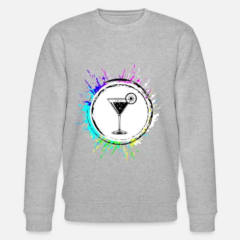Tequilla Alcool - Sweat bio CHANGER Stanley/Stella Unisexe - gris chiné