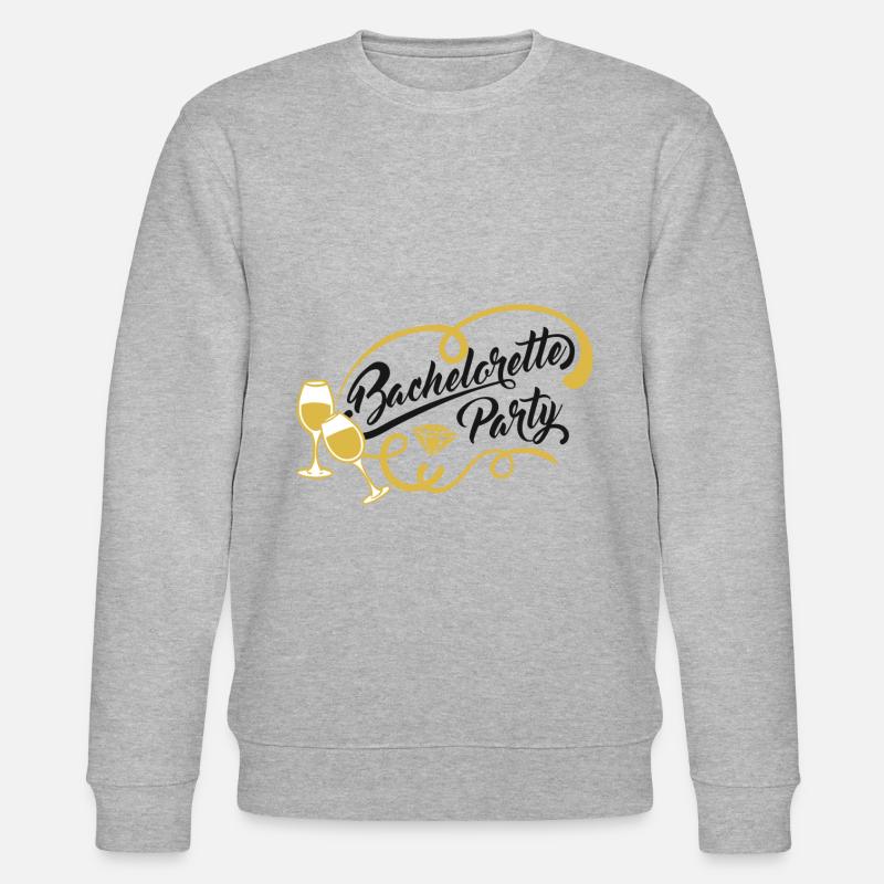 Junggesellenabschied Bachelorette Party - Stanley/Stella Unisex Bio-Sweatshirt CHANGER  - Grau meliert