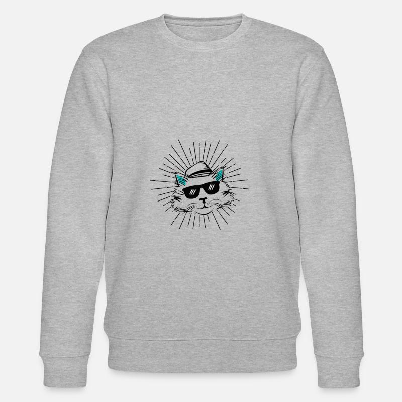Cool Cat / Cool Cat - Sweat bio CHANGER Stanley/Stella Unisexe - gris chiné