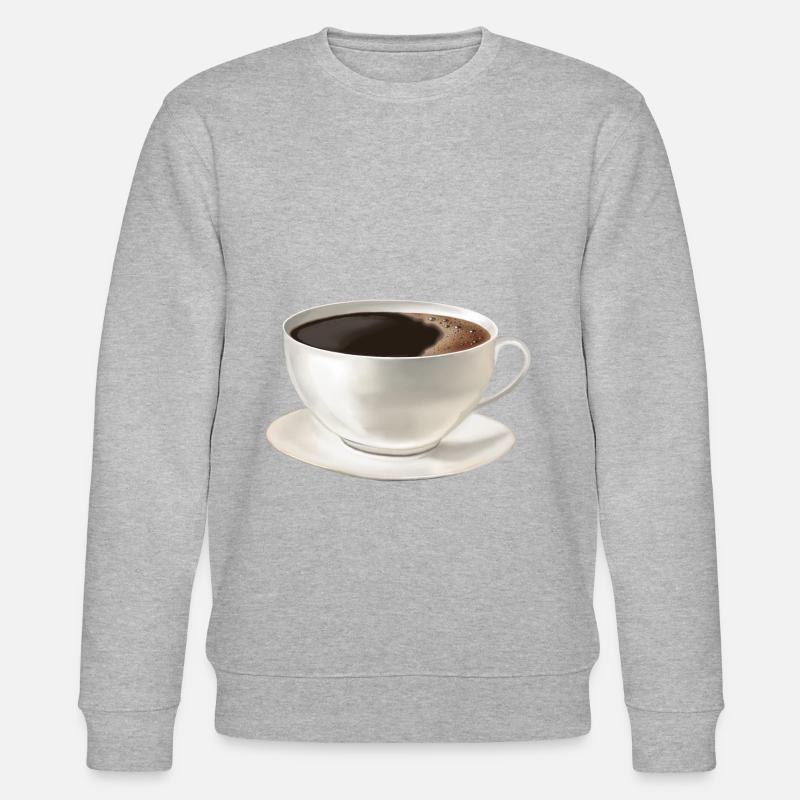Café - Tasse à café - Sweat bio CHANGER Stanley/Stella Unisexe - gris chiné