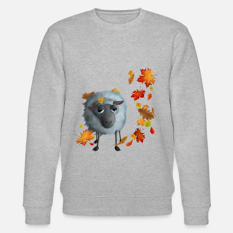 Doux mouton en automne - Sweat bio CHANGER Stanley/Stella Unisexe - gris chiné