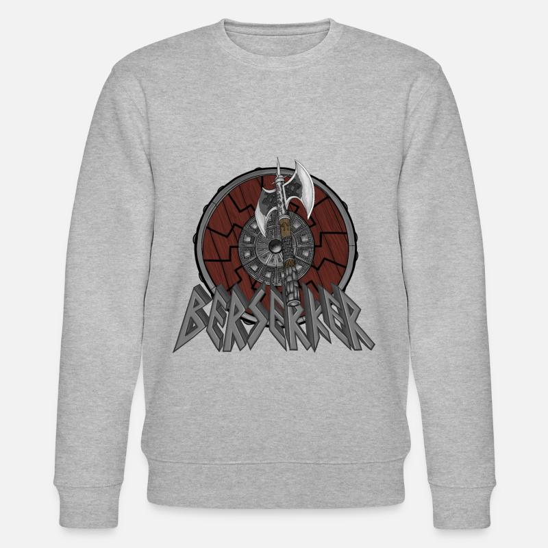 Berserker - Stanley/Stella Unisex Bio-Sweatshirt CHANGER  - Grau meliert