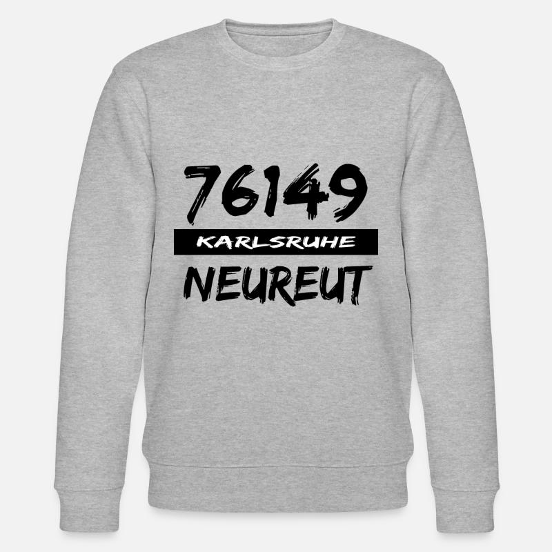76149 Karlsruhe Neureut - Stanley/Stella Unisex Bio-Sweatshirt CHANGER  - Grau meliert