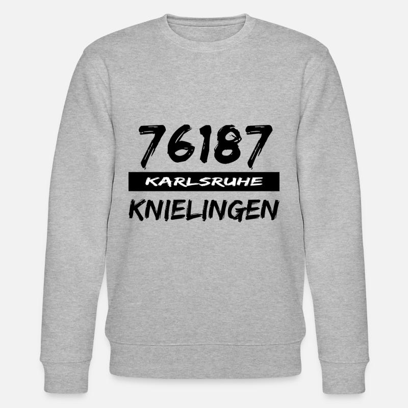76187 Karlsruhe Knielingen - Stanley/Stella Unisex Bio-Sweatshirt CHANGER - Grau meliert