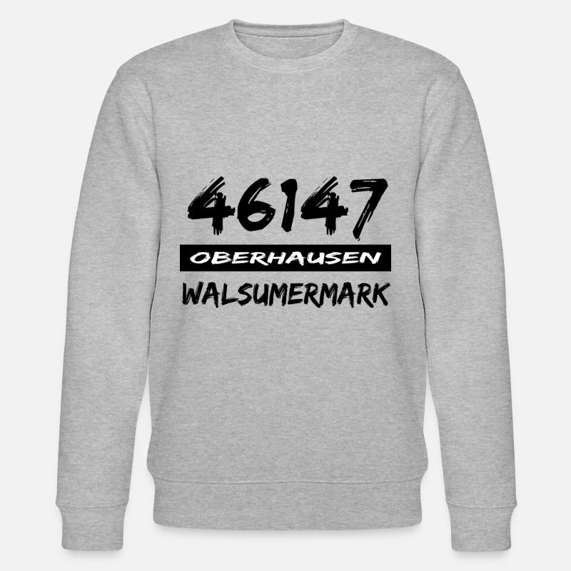 46147 Oberhausen Walsumermark - Stanley/Stella Unisex Bio-Sweatshirt CHANGER  - Grau meliert