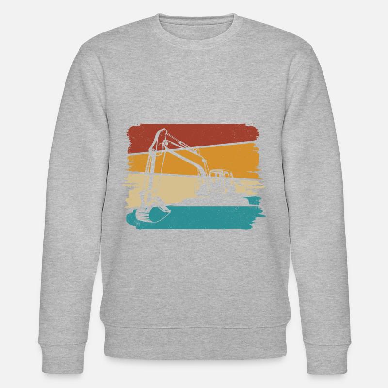 Bagger - Stanley/Stella Unisex Bio-Sweatshirt CHANGER - Grau meliert