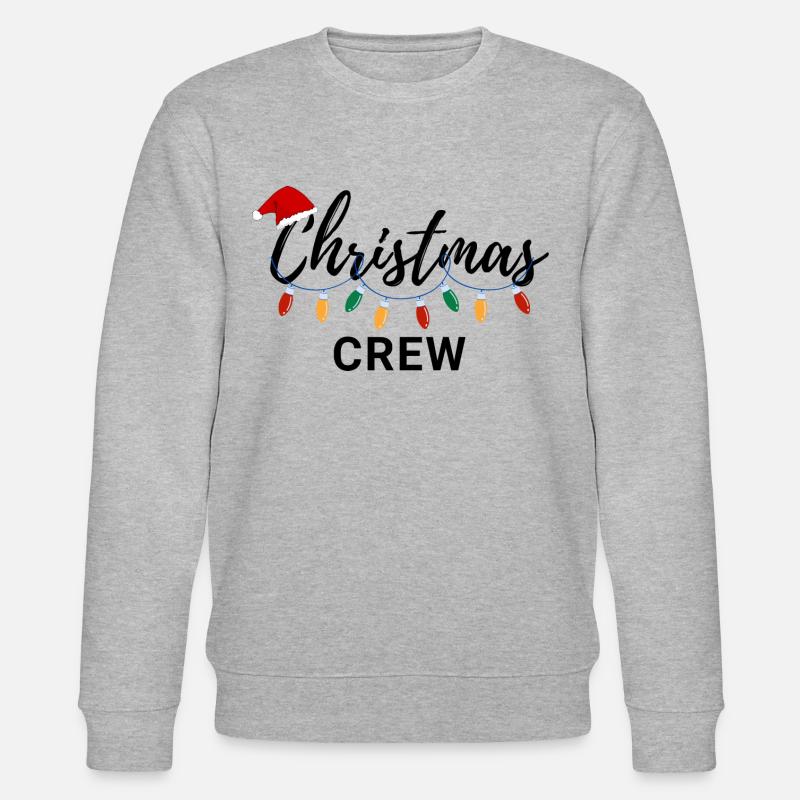 Weihnachts-Crew - Stanley/Stella Unisex Bio-Sweatshirt CHANGER  - Grau meliert