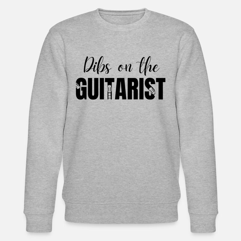 Dibs sur le guitariste - Sweat bio CHANGER Stanley/Stella Unisexe - gris chiné