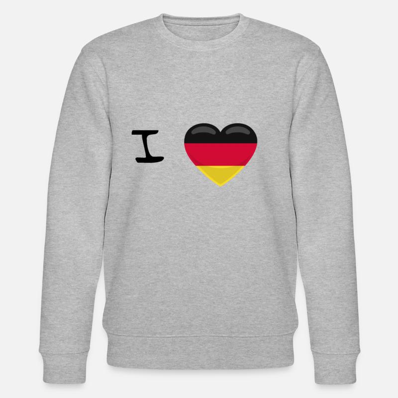 Germany Allemagne - Sweat bio CHANGER Stanley/Stella Unisexe - gris chiné