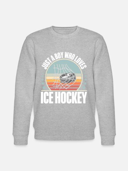 Eishockey Ice Hockey - Stanley/Stella CHANGER Unisex Organic Sweatshirt - heather grey