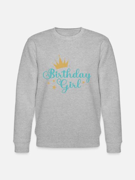 fille d’anniversaire - Sweat bio CHANGER Stanley/Stella Unisexe - gris chiné