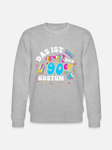 This is my 90s costume - Stanley/Stella CHANGER Unisex Organic Sweatshirt - heather grey