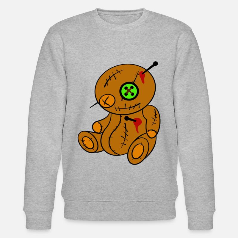 Voodoo Ugly Teddy - Sweat bio CHANGER Stanley/Stella Unisexe - gris chiné