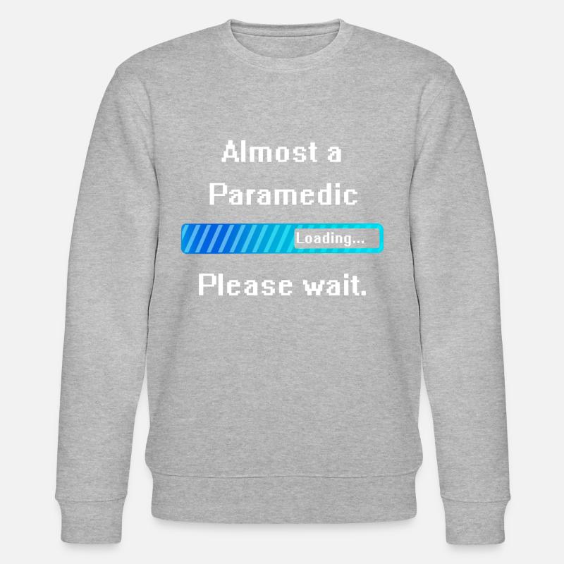 Paramedic Paramedic Training Profession - Stanley/Stella CHANGER Unisex Organic Sweatshirt - heather grey