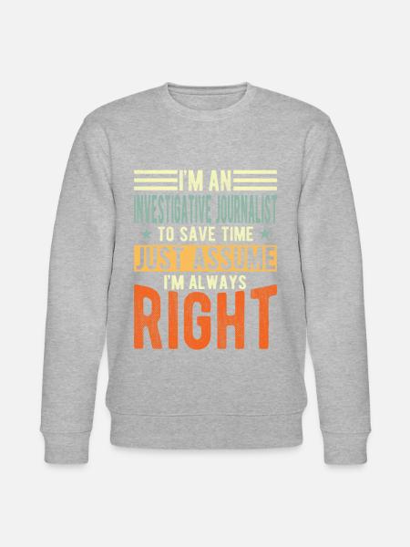 Investigative journalist - Stanley/Stella CHANGER Unisex Organic Sweatshirt - 