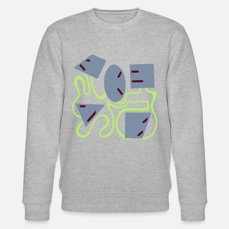 Visage — Forme — Caractère — Tempérament - Sweat bio CHANGER Stanley/Stella Unisexe - gris chiné