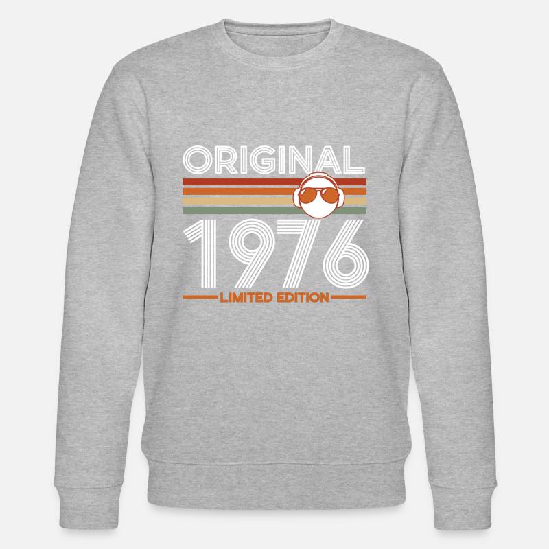 1976 - Stanley/Stella Unisex Bio-Sweatshirt CHANGER  - Grau meliert