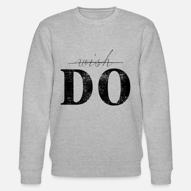 Motivation Doing success - Stanley/Stella CHANGER Unisex Organic Sweatshirt - heather grey