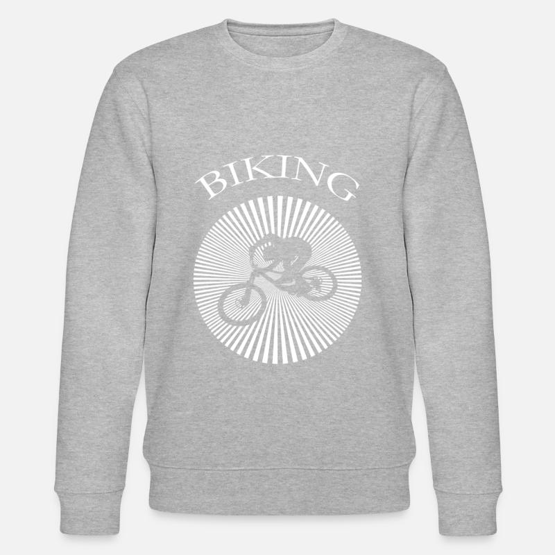 biking - Stanley/Stella Unisex Bio-Sweatshirt CHANGER  - Grau meliert