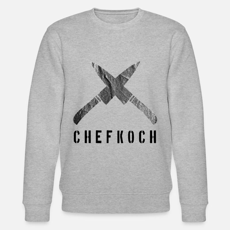 Chef - Sweat bio CHANGER Stanley/Stella Unisexe - gris chiné