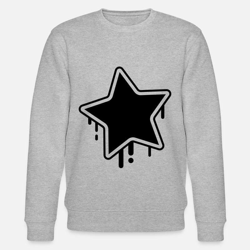 Conception en étoile - Sweat bio CHANGER Stanley/Stella Unisexe - gris chiné