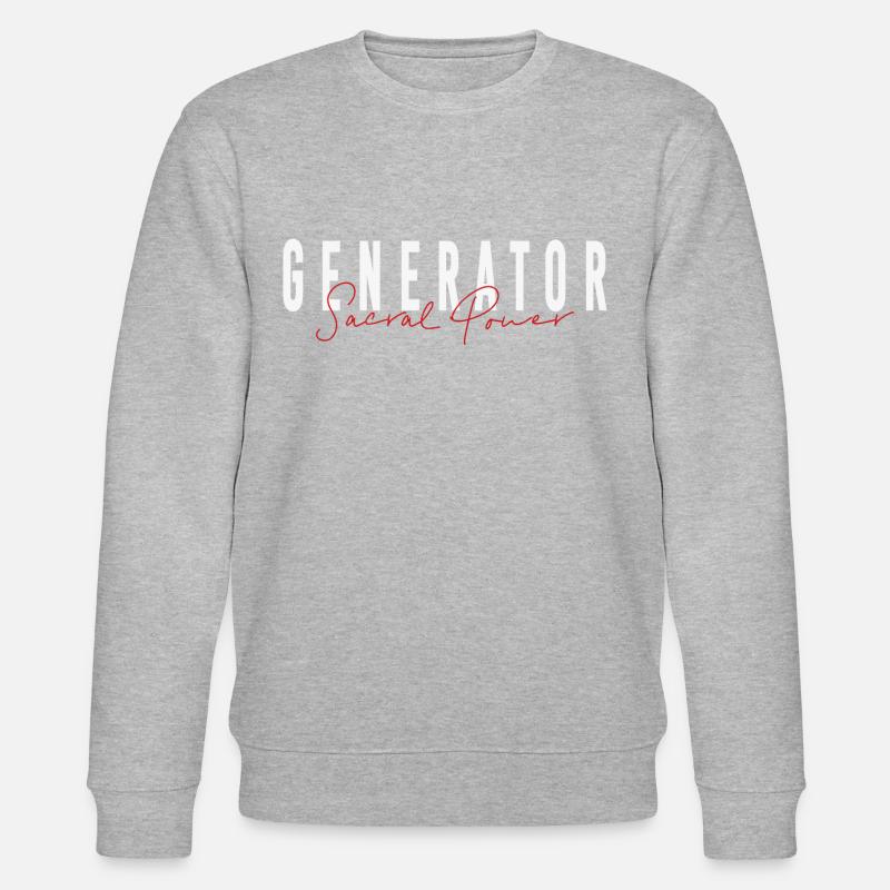 Generator - Stanley/Stella Unisex Bio-Sweatshirt CHANGER  - Grau meliert