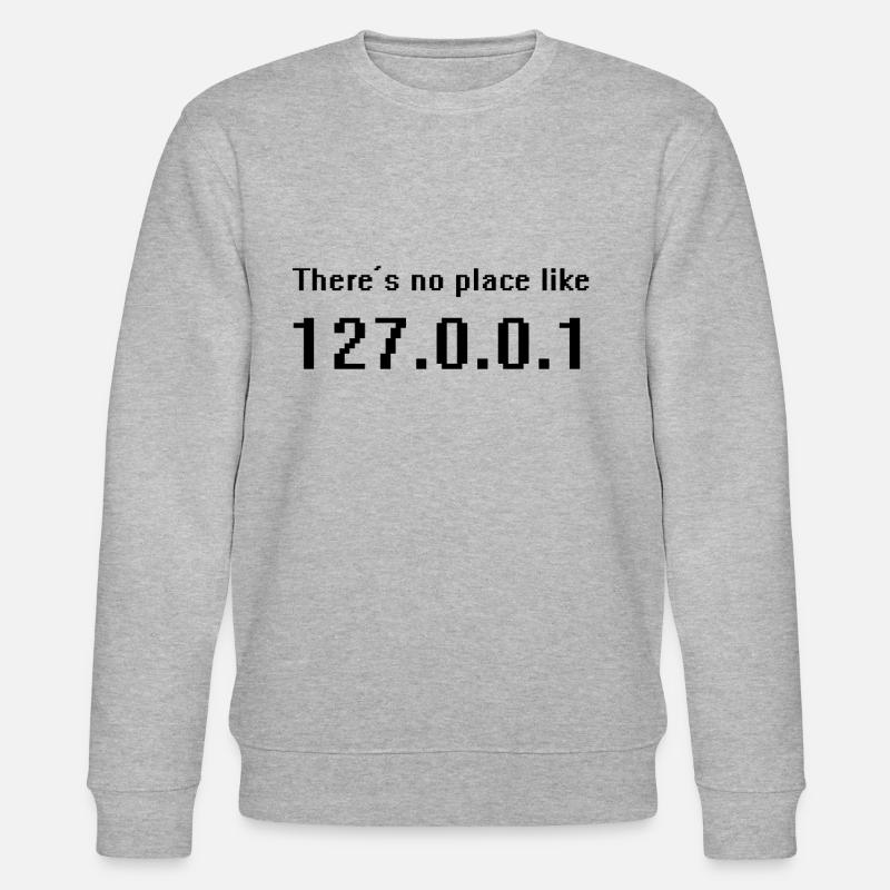 Sysadmin - Localhost 127.0.0.1 - Stanley/Stella CHANGER Unisex Organic Sweatshirt - heather grey