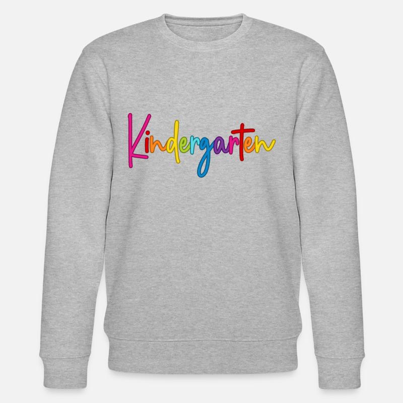 Kindergarten - Stanley/Stella Unisex Bio-Sweatshirt CHANGER  - Grau meliert