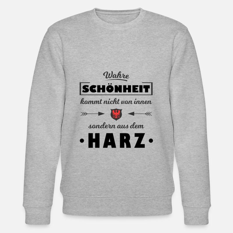 Harz - Stanley/Stella Unisex Bio-Sweatshirt CHANGER  - Grau meliert