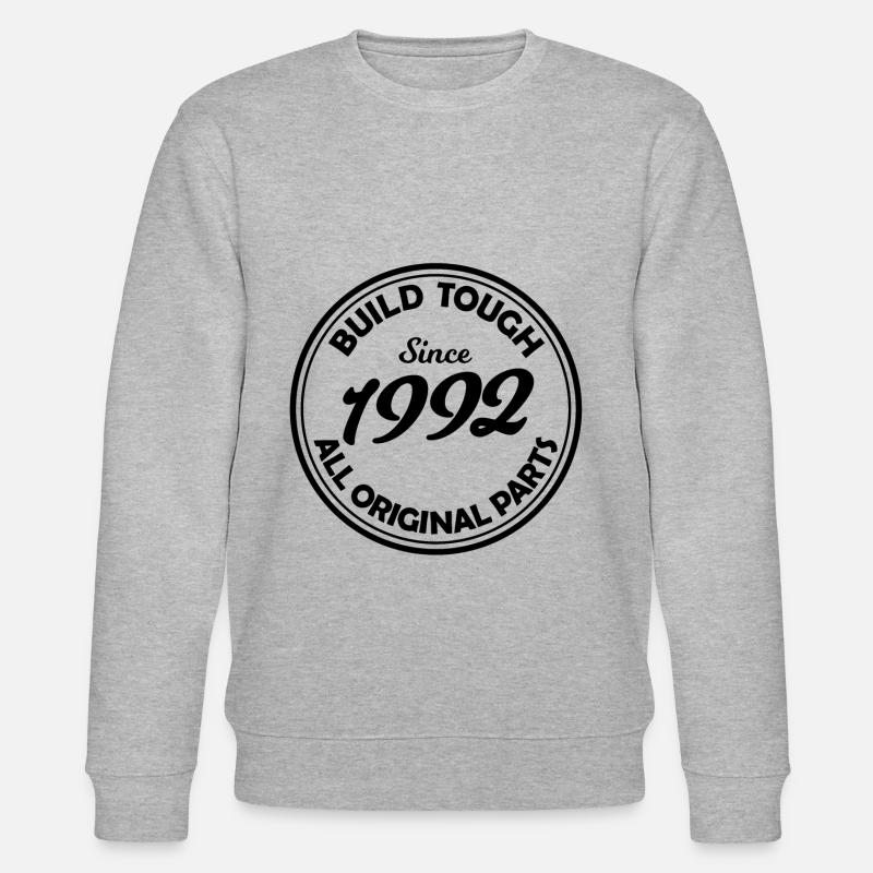 Geboren in 1992 - Stanley/Stella Unisex Bio-Sweatshirt CHANGER - Grau meliert