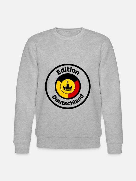 Die Edition Deutschland - Stanley/Stella Unisex Bio-Sweatshirt CHANGER - Grau meliert