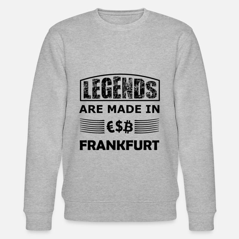 Frankfurter Legenden - Stanley/Stella Unisex Bio-Sweatshirt CHANGER  - Grau meliert
