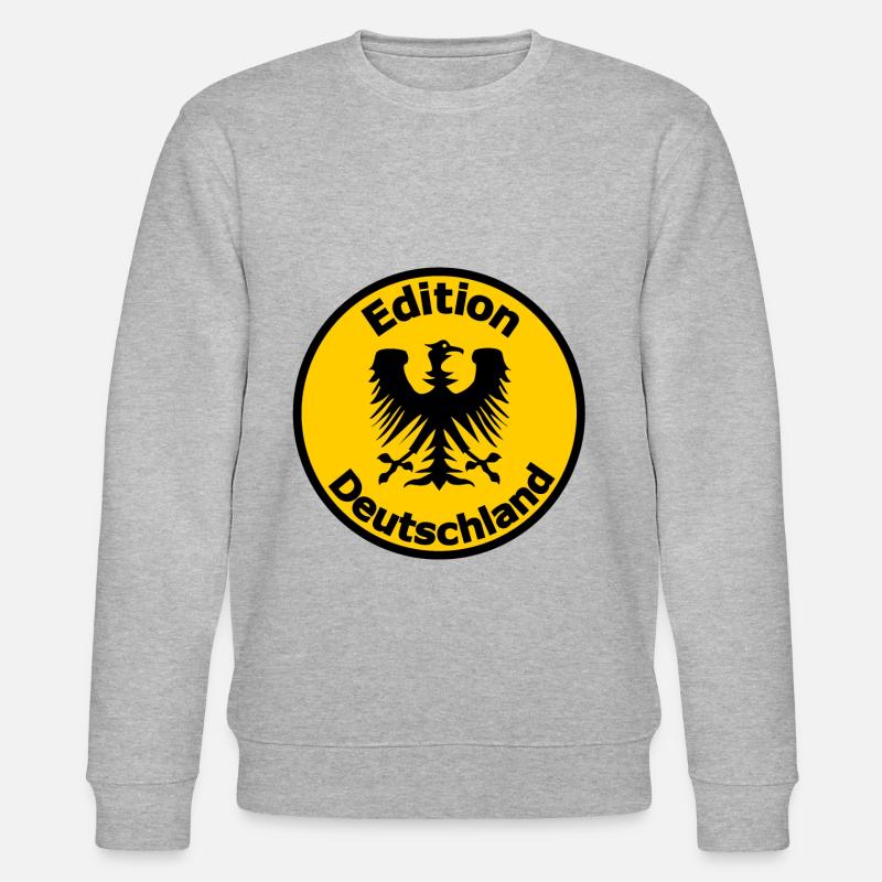 Die Deutschen - Stanley/Stella Unisex Bio-Sweatshirt CHANGER  - Grau meliert