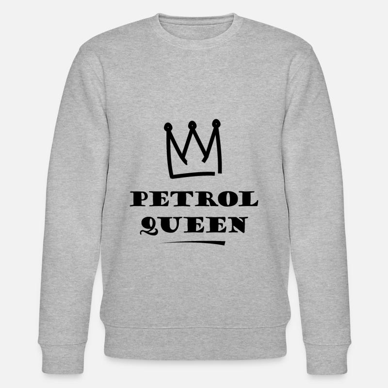 Petrol Queen - Stanley/Stella Unisex Bio-Sweatshirt CHANGER  - Grau meliert