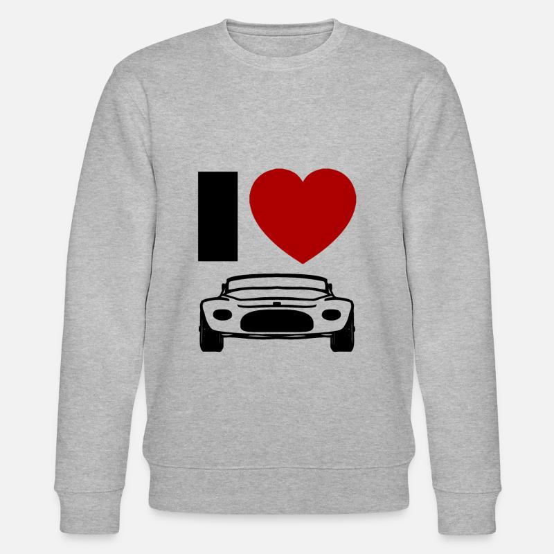 Autoliebe - Stanley/Stella Unisex Bio-Sweatshirt CHANGER  - Grau meliert