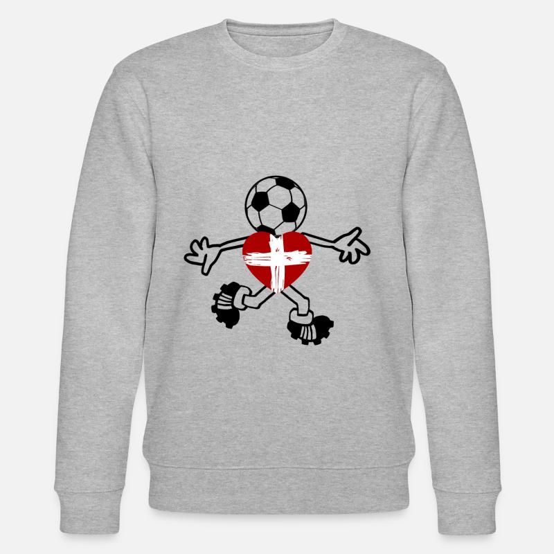 Le footballeur suisse - Sweat bio CHANGER Stanley/Stella Unisexe - gris chiné