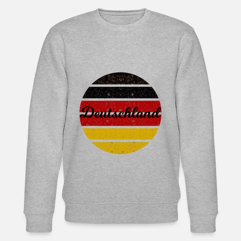 Die Deutschen - Stanley/Stella Unisex Bio-Sweatshirt CHANGER  - Grau meliert