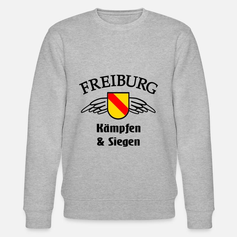 Der Breisgauer - Stanley/Stella Unisex Bio-Sweatshirt CHANGER  - Grau meliert