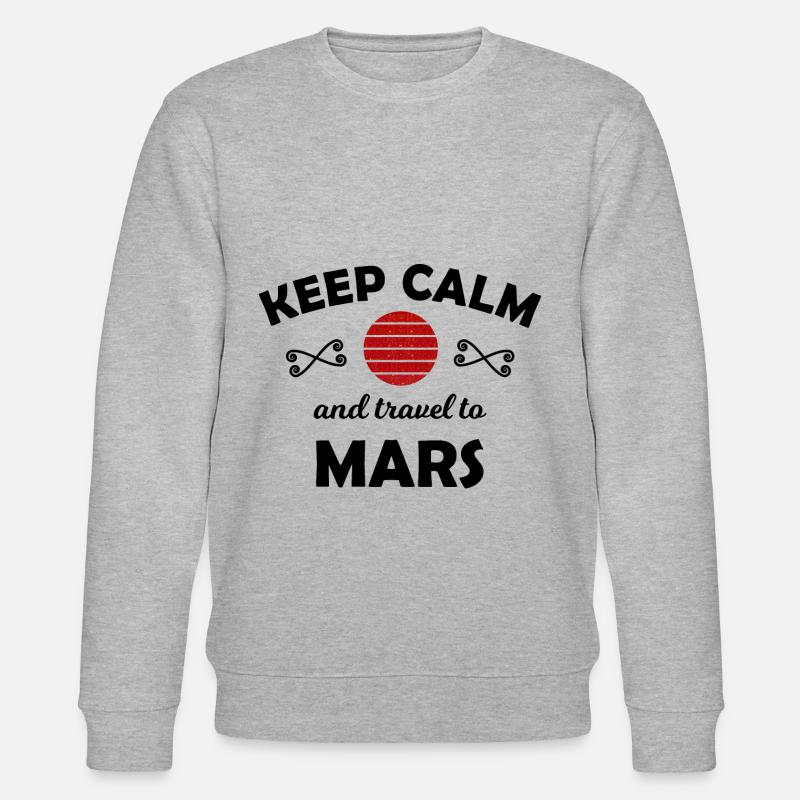 Vacances sur Mars - Sweat bio CHANGER Stanley/Stella Unisexe - gris chiné