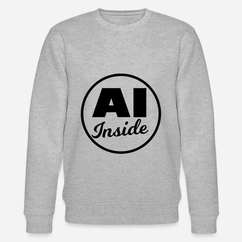 L’intelligence pour tous - Sweat bio CHANGER Stanley/Stella Unisexe - gris chiné