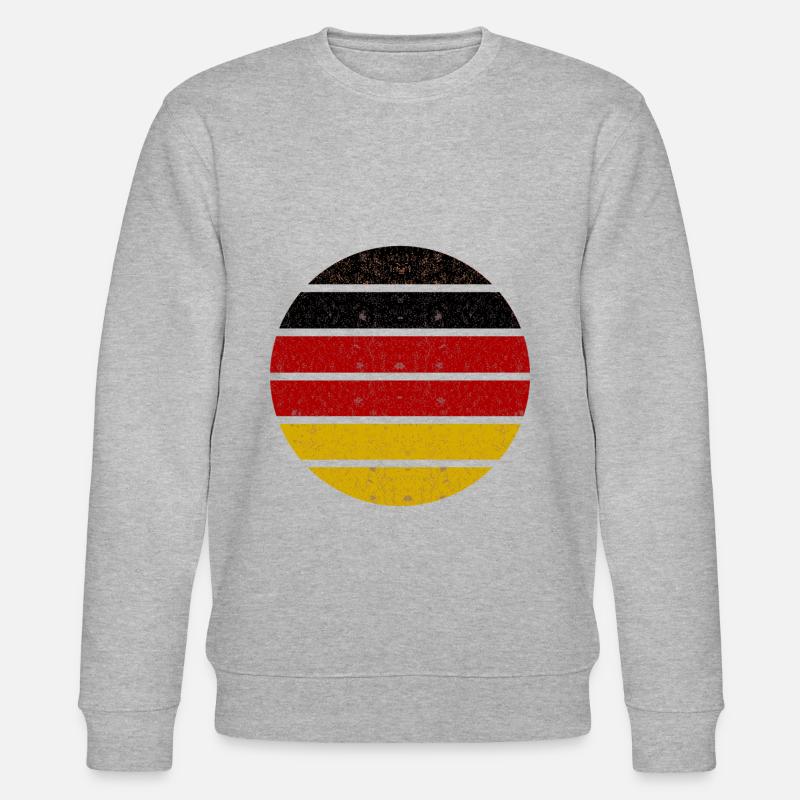Die Deutschen - Stanley/Stella Unisex Bio-Sweatshirt CHANGER  - Grau meliert