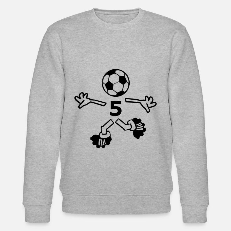 Numéro 5 - Sweat bio CHANGER Stanley/Stella Unisexe - gris chiné