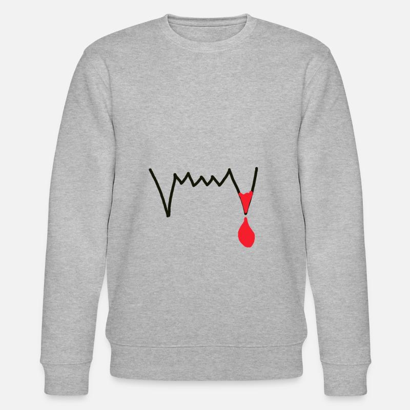 Vampire vampire - Sweat bio CHANGER Stanley/Stella Unisexe - gris chiné