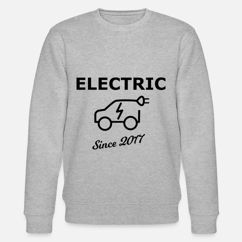 Voitures électriques 2017 - Sweat bio CHANGER Stanley/Stella Unisexe - gris chiné