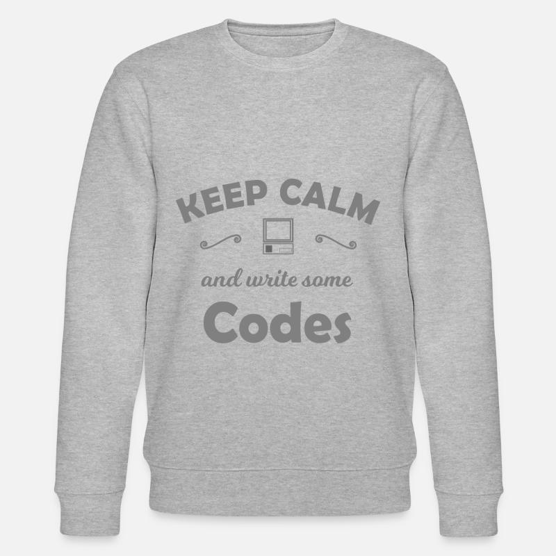 Der Software Entwickler - Stanley/Stella Unisex Bio-Sweatshirt CHANGER  - Grau meliert