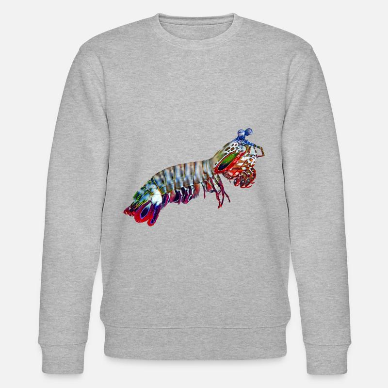 Mantis-Shrimp - Stanley/Stella Unisex Bio-Sweatshirt CHANGER  - Grau meliert