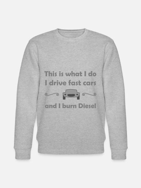 The fast vehicles - Stanley/Stella CHANGER Unisex Organic Sweatshirt - heather grey
