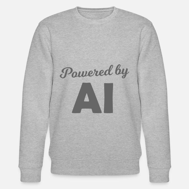 Die künstliche Intelligenz kommt - Stanley/Stella Unisex Bio-Sweatshirt CHANGER - Grau meliert