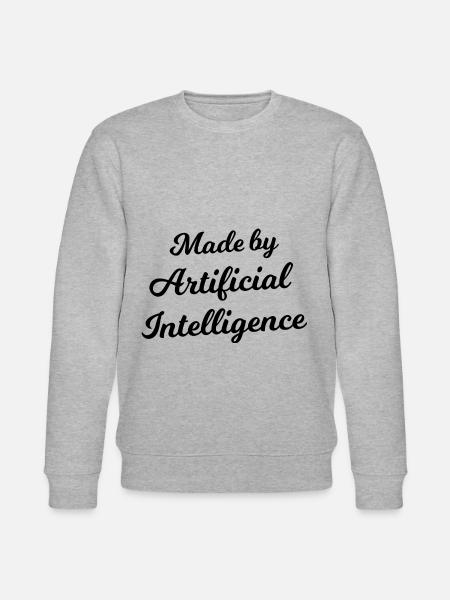 Made by Artificial Inteligence - Stanley/Stella CHANGER Unisex Organic Sweatshirt - heather grey