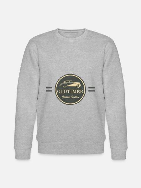 Oldtimer Auto - Stanley/Stella Unisex Bio-Sweatshirt CHANGER - Grau meliert
